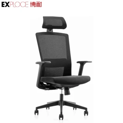 Tissu Foshan Revolve Furniture Sièges du personnel Chaise de bureau de jeu à bas prix